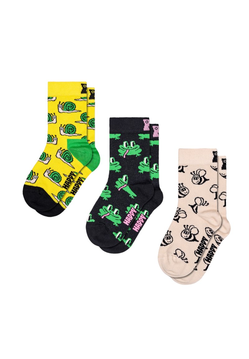Happy Socks 3 PACK SMALL FRIENDS  - Socks - multi coloured