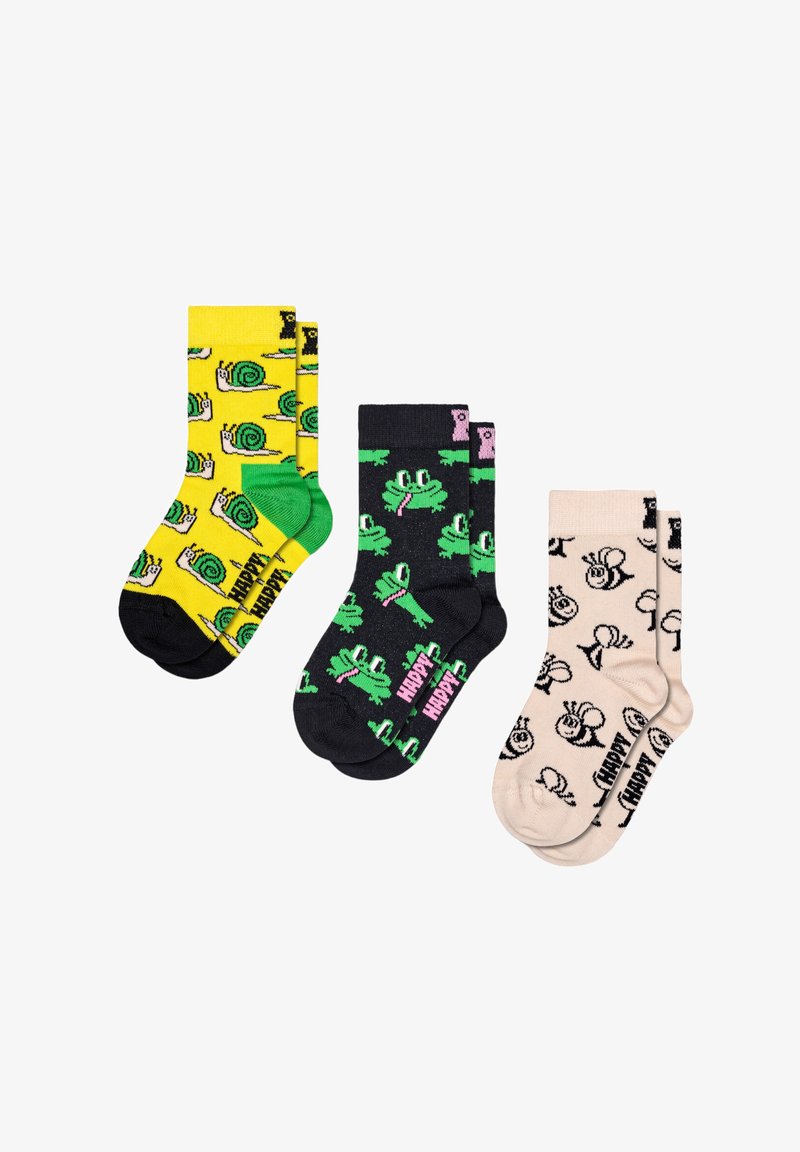 Happy Socks 3 PACK SMALL FRIENDS - Socks - multi coloured
