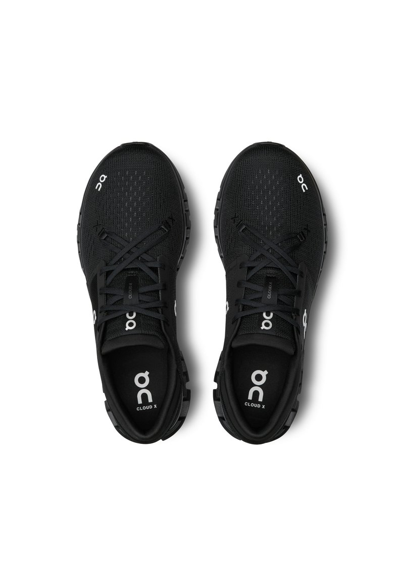 Chaussures De Running On Cloud X 4 Femme - Pointure 7.5 - Noir/Éclipse - Occasion Bon état - Avec Boîte