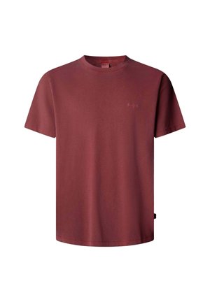 Pepe Jeans, PEPE JEANS BASIC T-SHIRT PORTOBELLO TEE - Základné tričko - ruby wine red