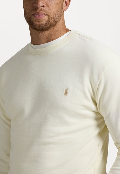 Polo Ralph Lauren Big & Tall LOOPBACK FLEECE SWEATSHIRT - Športni pulover - clubhouse cream