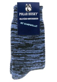 Polar Husky Socken - hellblau schwarz