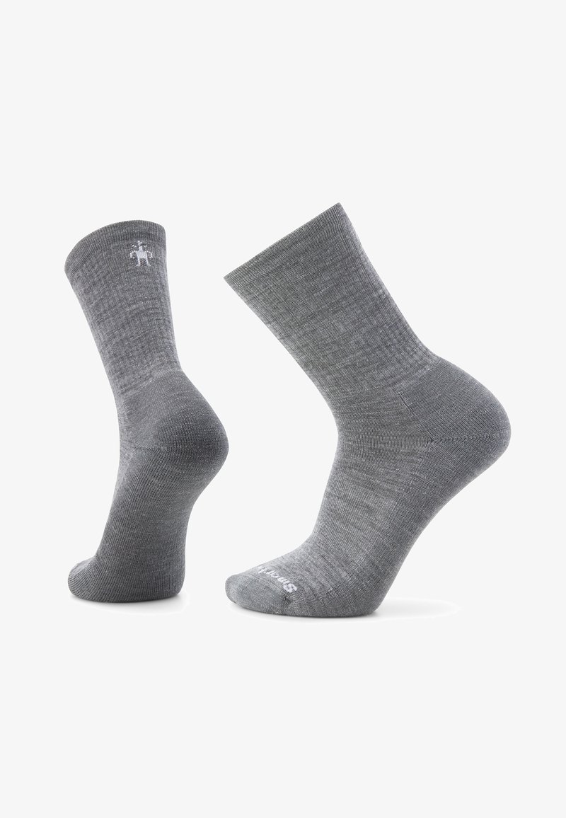 Smartwool EVERYDAY SOLID RIB CREW - Sportovní ponožky - medium gray