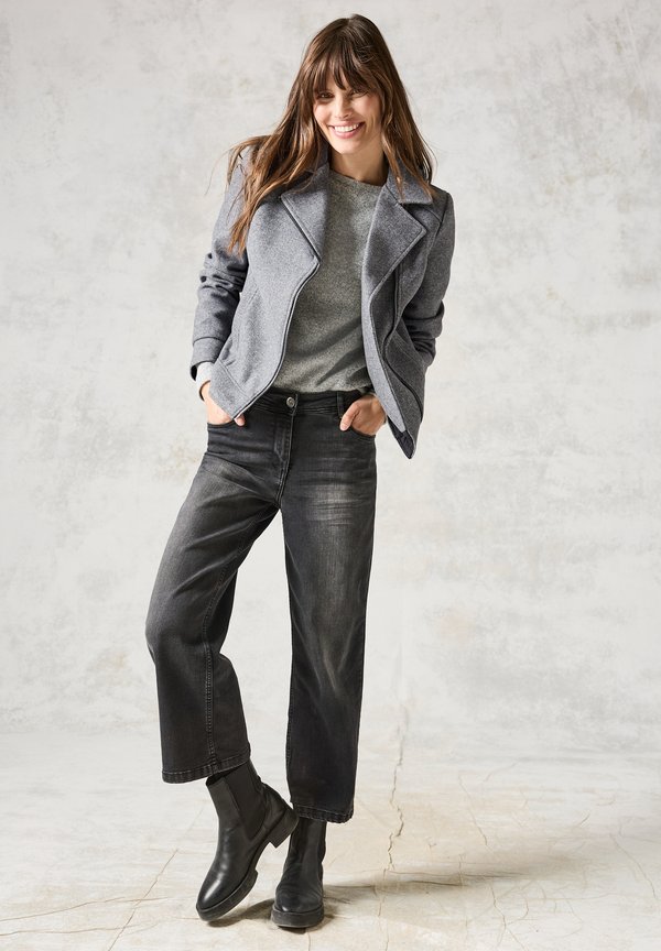 BIKER - Blazer - grau