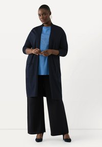 Ulla Popken Kardigan - navy blue
