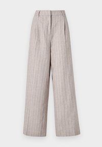 SLFVILKA SUN EXTRA WIDE PANT - Hlače - oatmeal