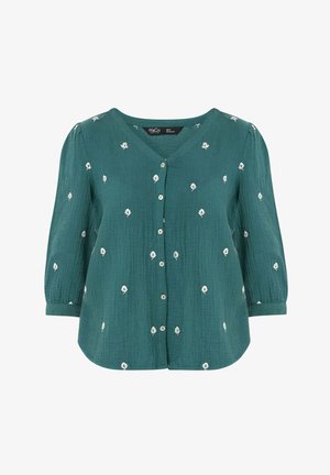 M&Co, WOMEN'S BLOUSES - Camicetta - teal