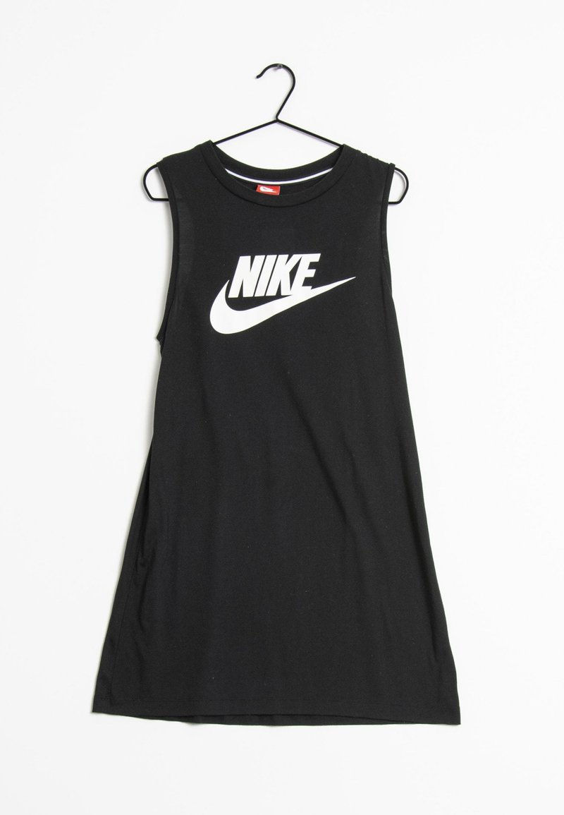 Nike Sportswear Jersey dress schwarz/black (Preowned) Zalando.de