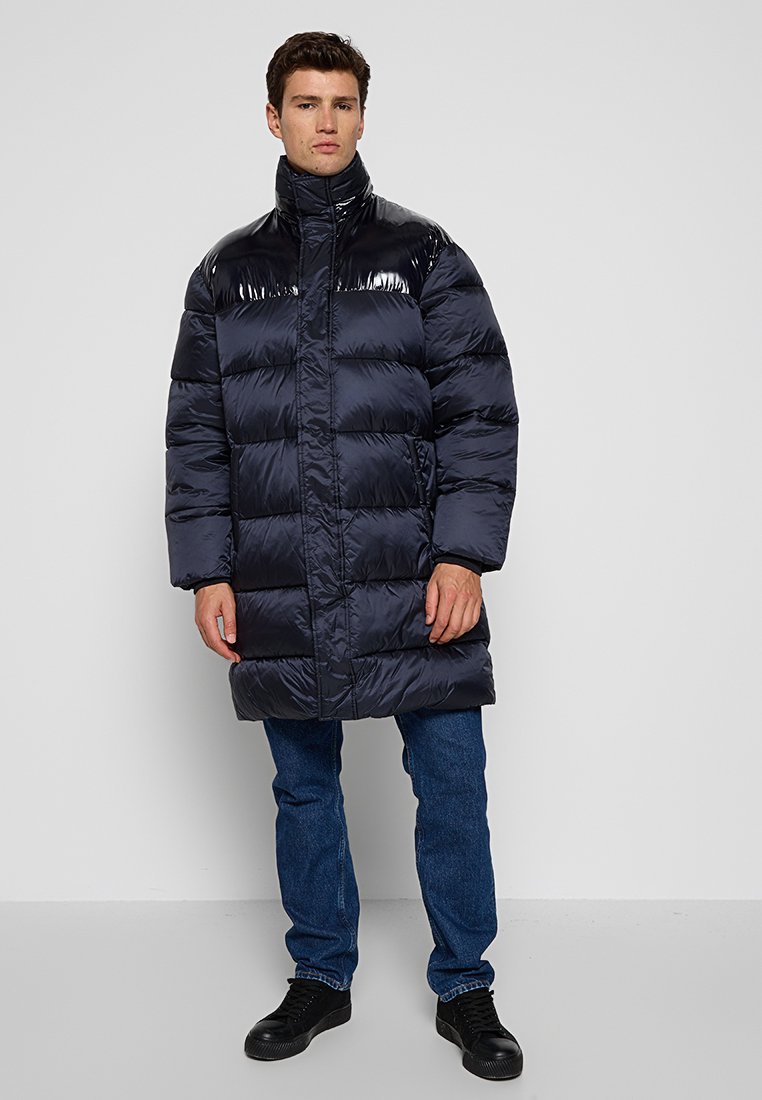 Armani Exchange Wintermantel donkerblauw