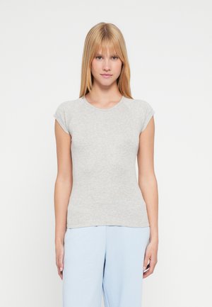 JXSTAR TEE - T-shirts basic - light grey melange
