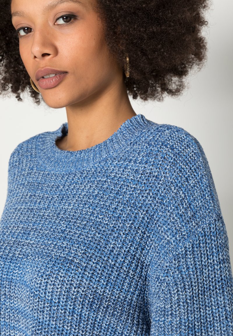 Damen Strickjacken | Opus PADMY MOULINÉ Strickpullover like water/blau - ZP91570 Damen Strickjacken | Opus PADMY MOULINÉ Strickpullover like water/blau - ZP91570