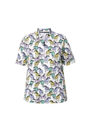 LAURASØN 1/2-ARM STEHKRAGEN  - Triko s potiskem - off white