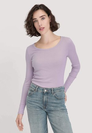 Long sleeved top - pastell lavendel