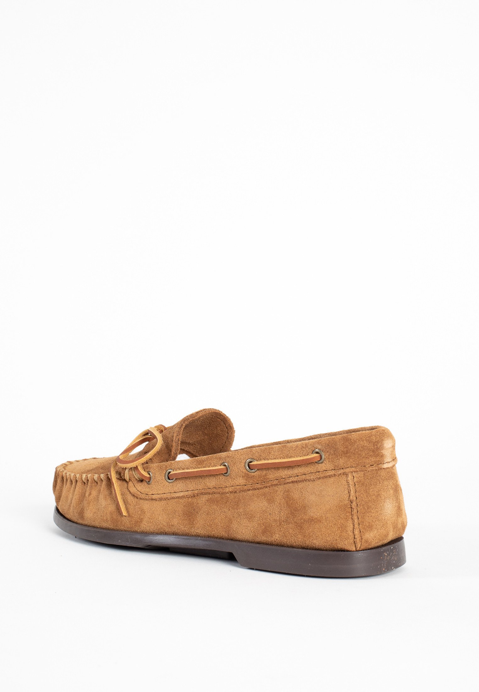 chaussure bateau marron