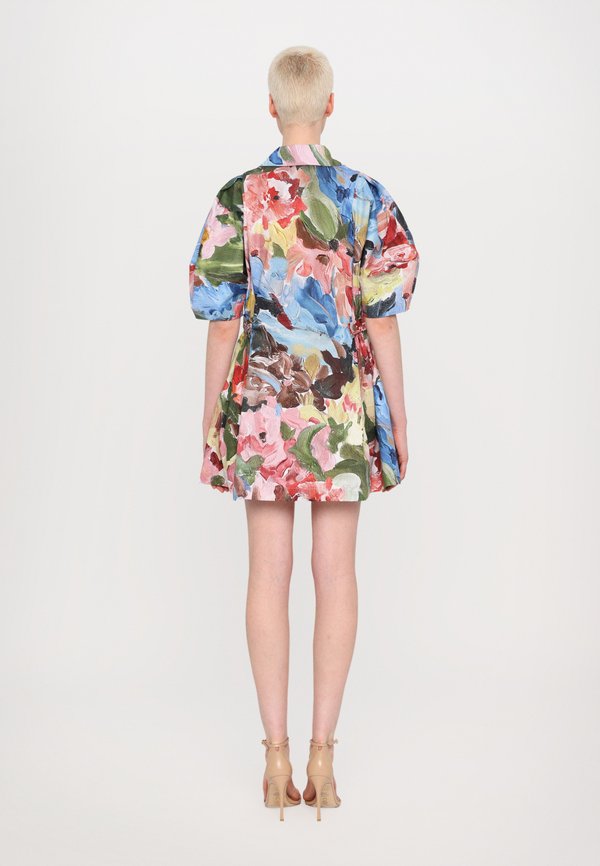 STRUCTURED SLEEVE MINI DRESS - Shirt dress - loves mel oves me not4