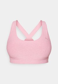 BRA MID - Sportski grudnjak sa srednje jakom potporom - poised pink heather
