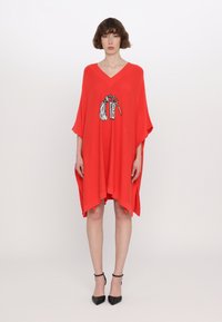 MOSCHINO JEANS URBAN - Džemperkleita - red