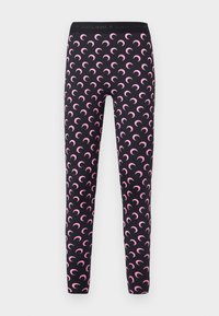 MOON PRINTED LEGGINGS - Leggings - Trousers - black/pink
