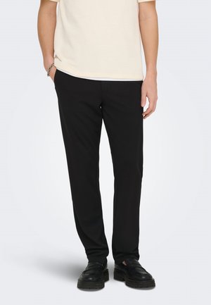 Only & Sons Chino ONSMARK Tapered Fit - Chinos - black