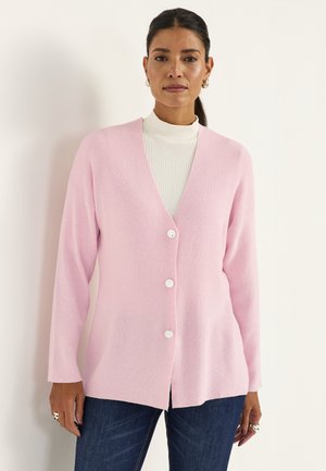 Strickjacke - light pink