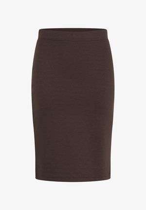 Kaffe, KAFFE PENCIL SKIRT - Uska suknja - coffee bean