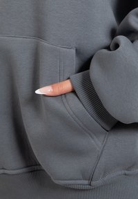 Smilodox LUCIO - UNISEX OVERSIZED - Sweat à capuche - anthrazit