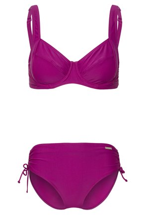 WIRE ANNELIE SET - Bikini - fuchsia