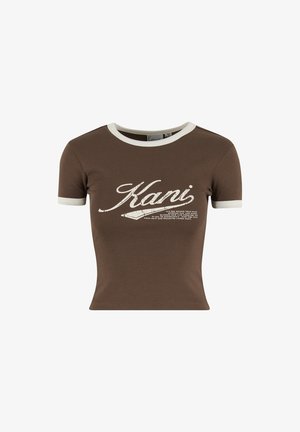 Karl Kani, VARSITY TINY T-SHIRT - Tricou cu imprimeu - brown