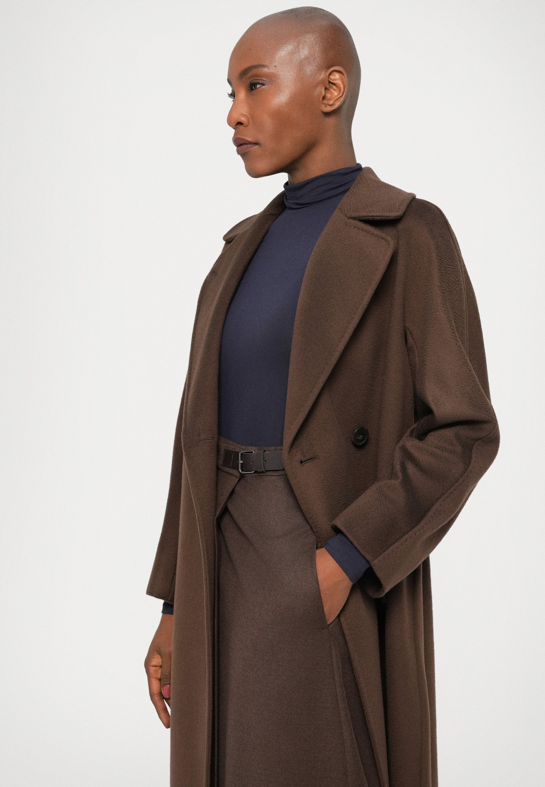 Weekend Max Mara RESINA - Classic coat - cioccolato/brown
