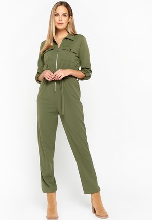 Combinaison Militaire Femme Schott NYC Avec Badges - Style Moderne Et Casual