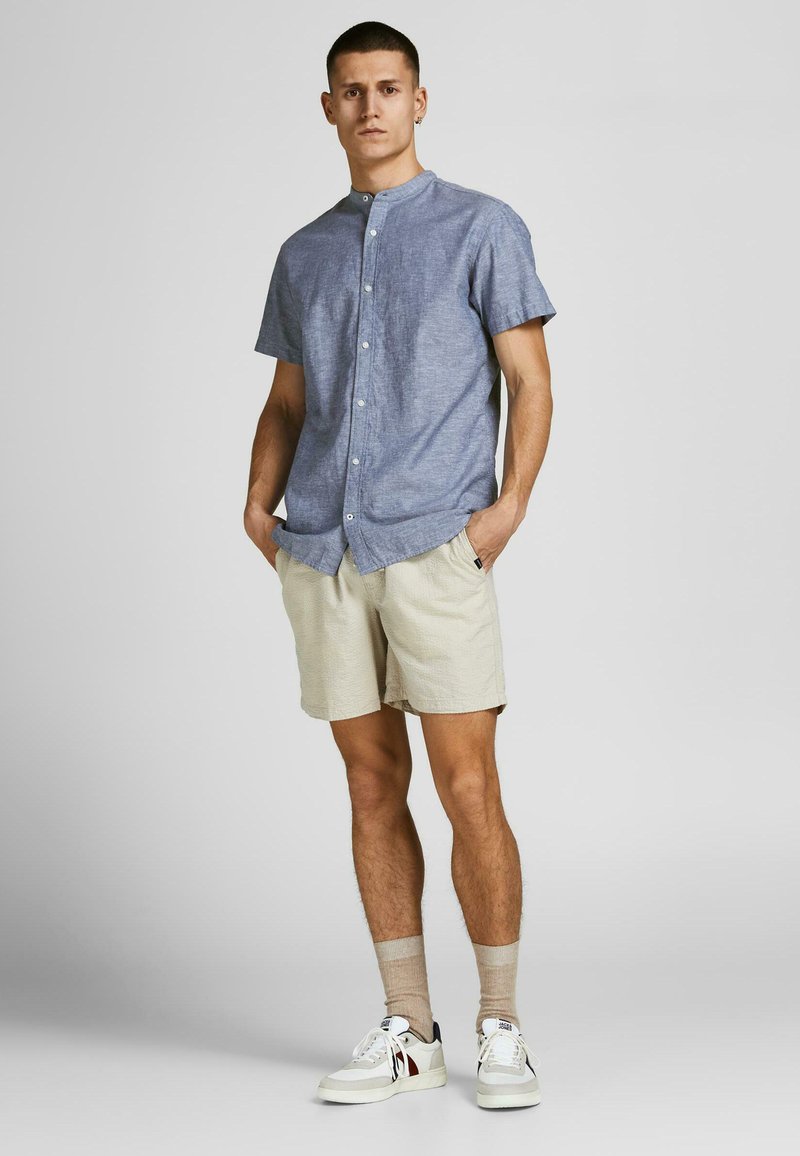 Herren Freizeithemden | Jack & Jones PREMIUM JPRBLASUMMER BAND Hemd blau - EE40114 Herren Freizeithemden | Jack & Jones PREMIUM JPRBLASUMMER BAND Hemd blau - EE40114