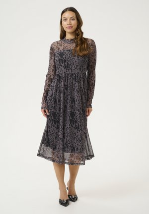 KAJOHANNA - Day dress - major brown black leopard