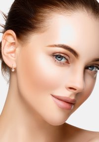 Sofia Milani HEART - Örhänge - rose gold-coloured