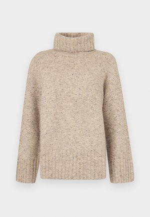 Vero Moda VMINGRID ROLL NECK BOO - Jumper - beige