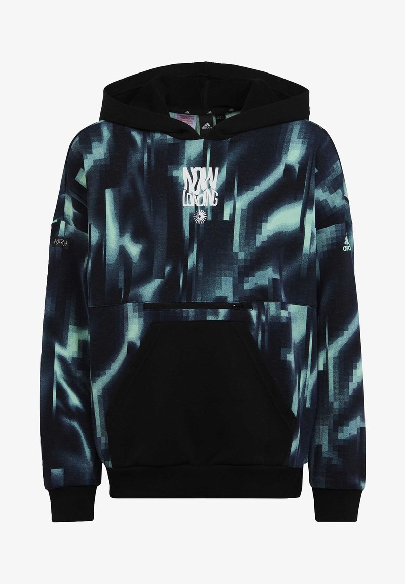 adidas Sportswear ARKD3 HOODIE UNISEX - Sweat à capuche - easy green/dark blue/black