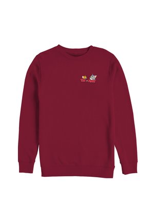 TOM AND JERRY CLASSIC FACES - Sweatshirt - red hot chilli