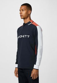 Hackett London Langarmshirt - navy