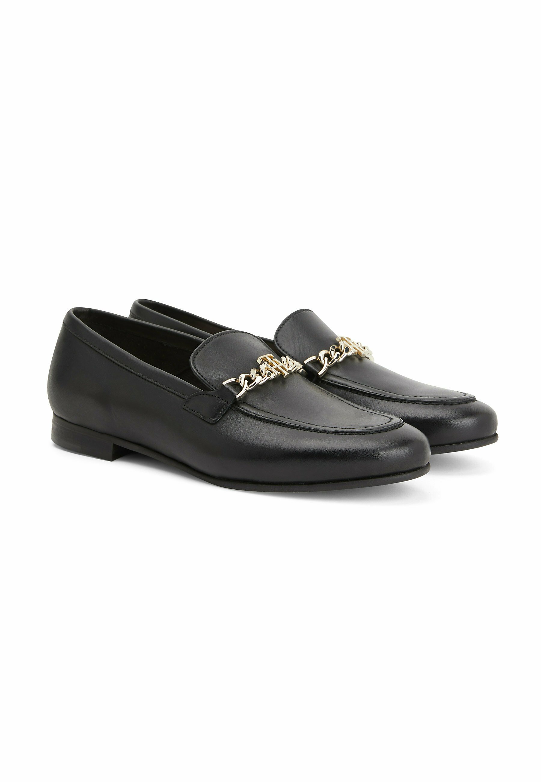 Tommy Hilfiger CHAIN - Mocassini eleganti - black/nero - Zalando.it