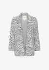 Blazer - grey leopard patteren