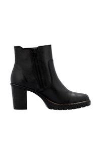 Rieker Bottines à plateau - schwarz