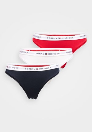 Tommy Hilfiger 3 PACK - Cuecas - desert sky/white/primary red