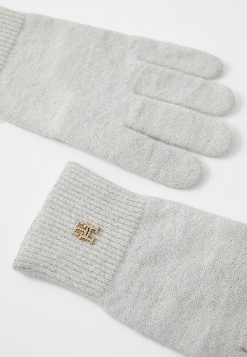 Tommy Hilfiger TH ELEVATED CHIC - Fingerhandschuh - grey whisper/grau -  Zalando