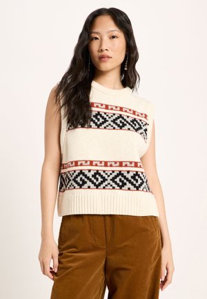 LANIUS, Jumper - off white  multicolour