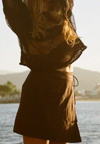 EDITED Stickad tröja - black