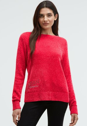 Strickpullover - lovely red