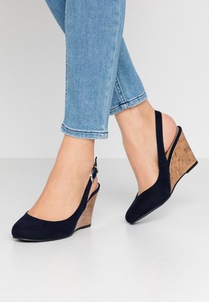 Wallis Sleehakken - dark blue