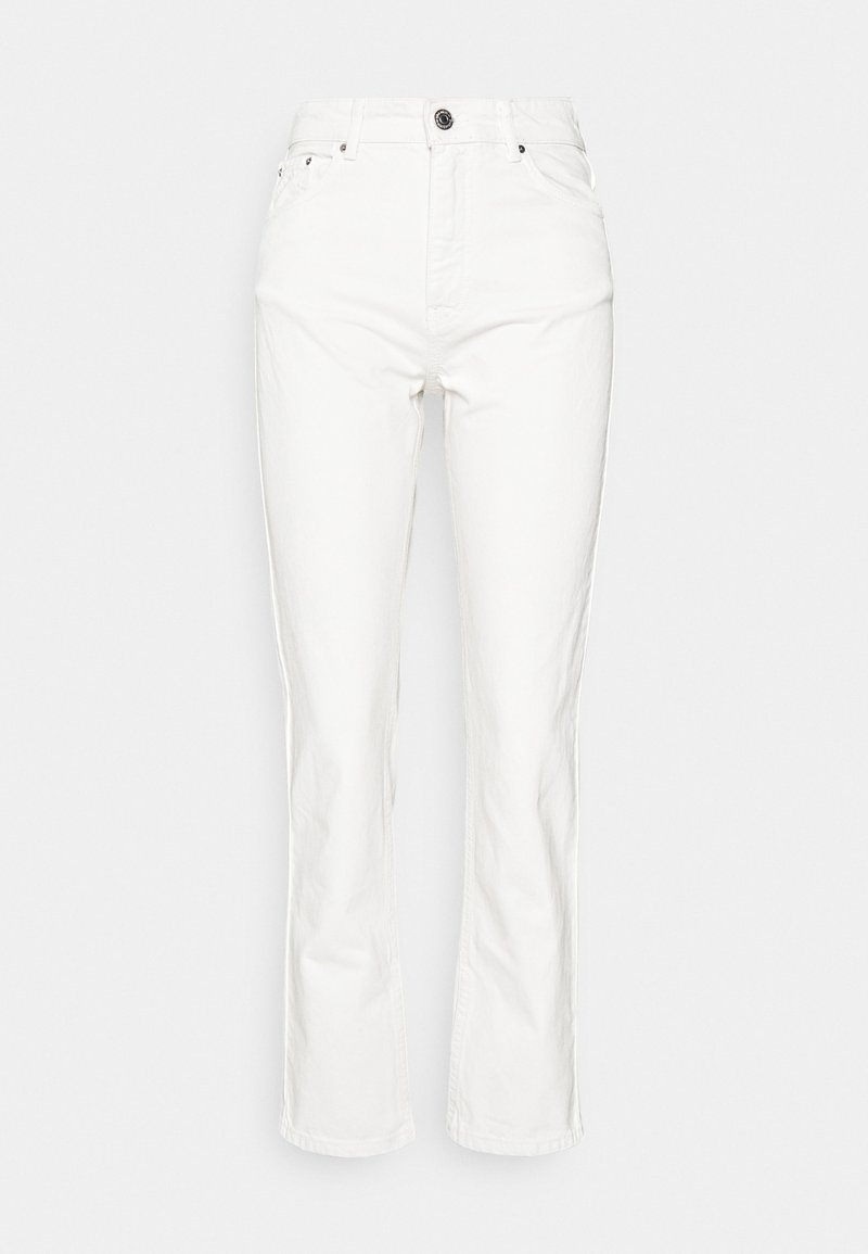 Gina Tricot Petite Jeans Slim Fit weiß