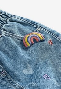 Next HEART & RAINBOW PRINT   - REGULAR FIT - Straight leg -farkut - denim