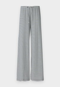 STRIPED TROUSERS - Παντελόνι - navy/white