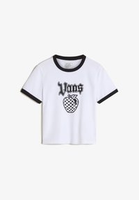 Selected, white/black